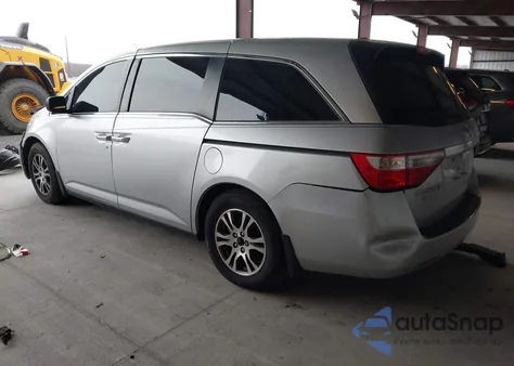2012 Honda Odyssey Ex-L from USA, damaged, VIN 5FNRL5H66CB050444